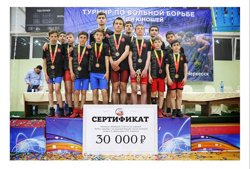 Юные борцы Абазинского района стали призерами «Кубка Дружбы»